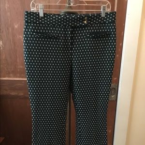 Anthro Cartonnier Charlie Crop Flare Trousers